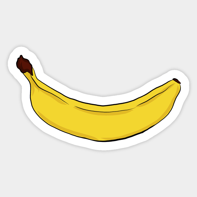 banana Banana Sticker TeePublic